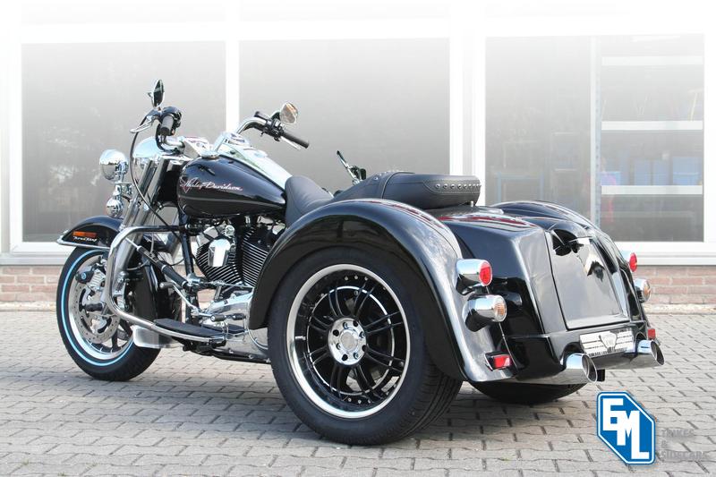 harley road king trike